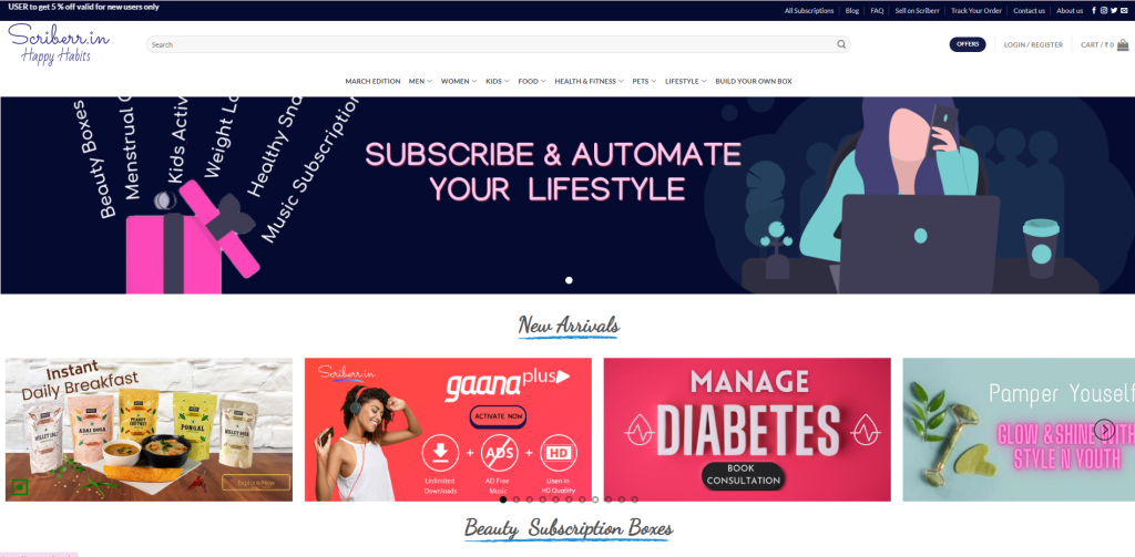 Subscription Box Service