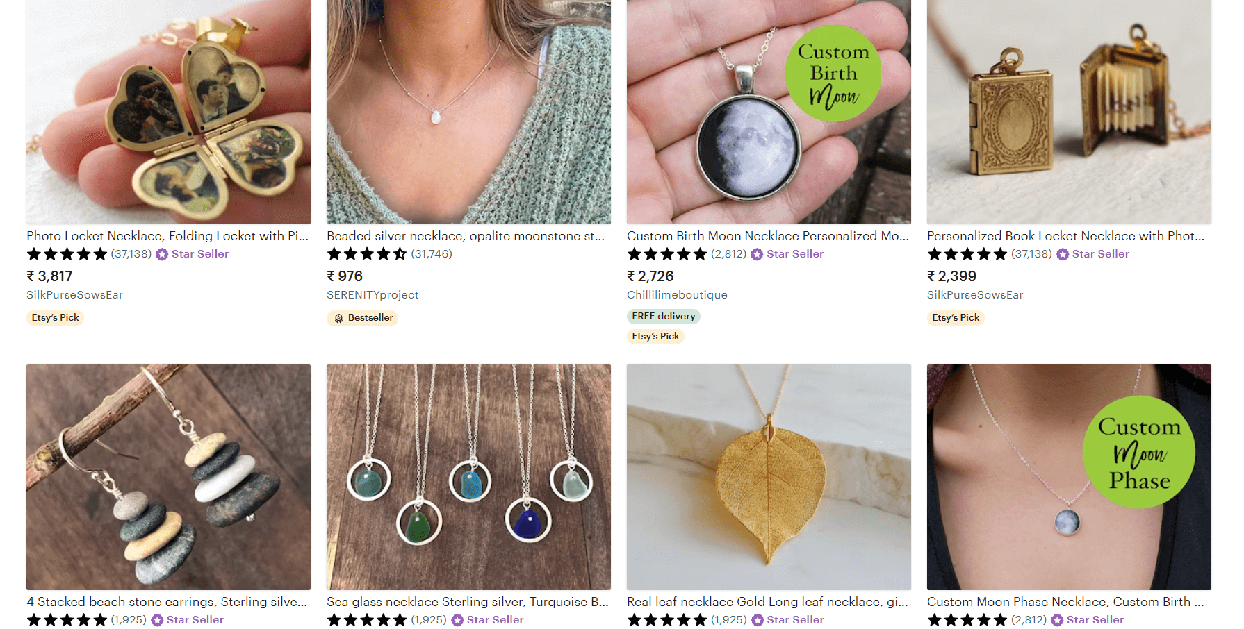 Etsy seller