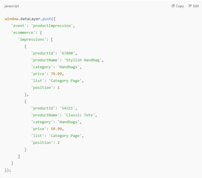 Product View and Category